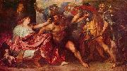 Anthony Van Dyck Simson und Dalila oil painting